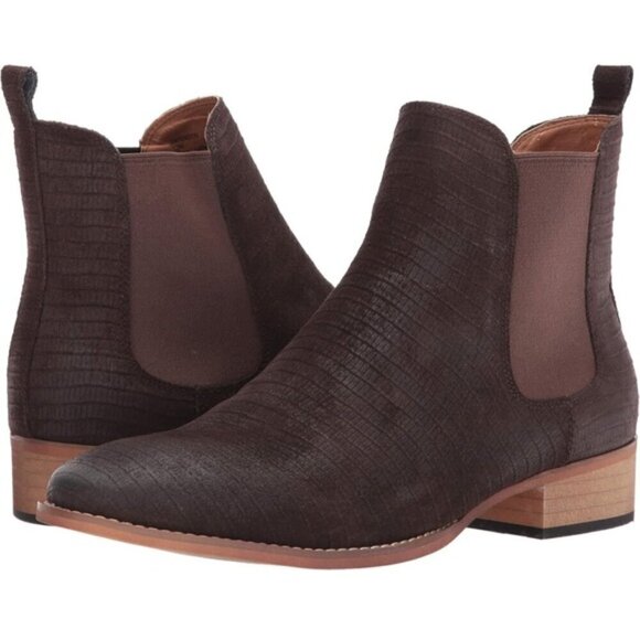 STEVE MADDEN Men's PATERSON BROWN SUEDE BOOTS Western Shoes 11 M Chelsea - Picture 2 of 12